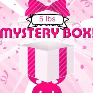 MYSTERY BOX- WHO DOESN’T LOVE ONE- WHATEVER FITS IN 5lbs IS YOURS 🩷
